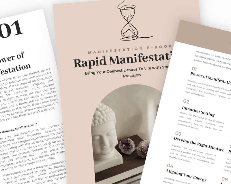 Rapid Manifestation E-book