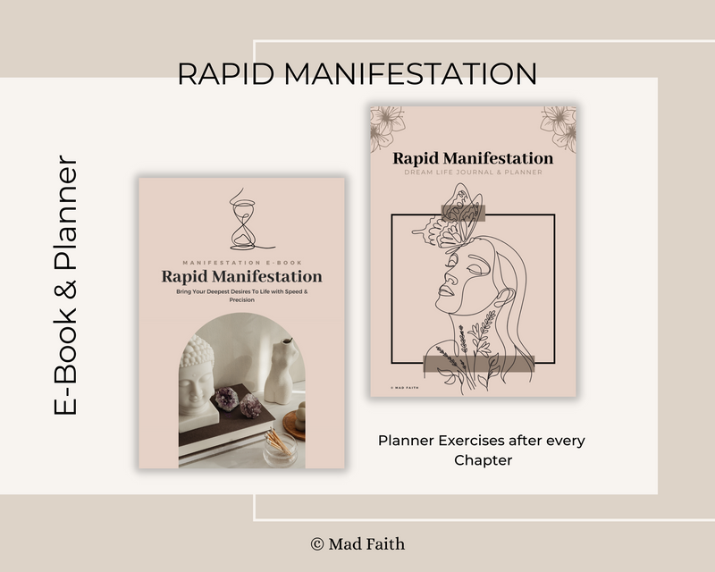 Rapid Manifestation E-book + Digital Planner